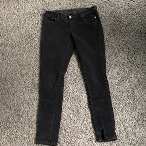 woman’s grey corduroy The North Face 10 pants